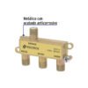 48476 - Divisor coaxial de 1 entrada y 3 salidas, Volteck