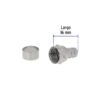 48480 - Bolsa con 4 conectores coaxiales RG 6 tipo campana, Volteck