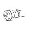 48480 - Bolsa con 4 conectores coaxiales RG 6 tipo campana, Volteck