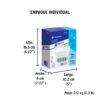 48513 48513 - Pack de 4 lámparas LED A19 6 W (equiv. 40 W), luz de día