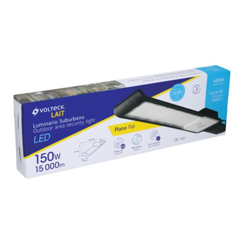 485143 48514 - Luminario suburbano plano de LED 150 W alta intensidad