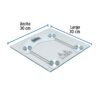 48526 - Báscula digital 180kg para baño, Foset