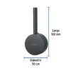48529 - Maneral repuesto para TBM-46/47 y TBF-87, negro, Foset Túbig