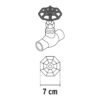 48536 - Repuesto de volante para válvulas de globo de 1", Foset