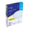 485475 48547 - Luminario ultradelgado redondo p/empotrar 12W, luz de día