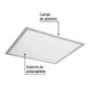48549 - Panel delgado colgante de LED 45 W 60 x 60 cm luz de día