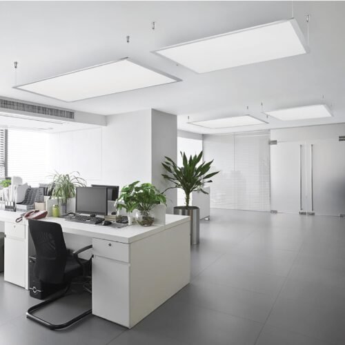 48549 - Panel delgado colgante de LED 45 W 60 x 60 cm luz de día