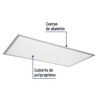 485511 48551 - Panel delgado colgante de LED 65 W 60 x 120 cm luz de día