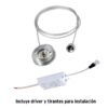 485513 48551 - Panel delgado colgante de LED 65 W 60 x 120 cm luz de día
