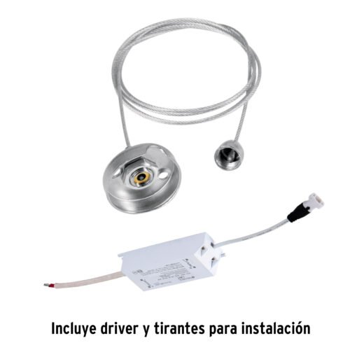 485513 48551 - Panel delgado colgante de LED 65 W 60 x 120 cm luz de día