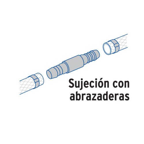 48553 - Cople inserción de 1/2" de polipropileno, Foset