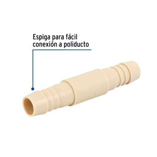 48554 - Cople inserción de 3/4" de polipropileno, Foset