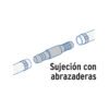 48555 - Cople inserción de 1" de polipropileno, Foset