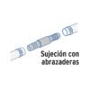 48556 - Cople reducido inserción de 3/4" x 1/2" de polipropileno