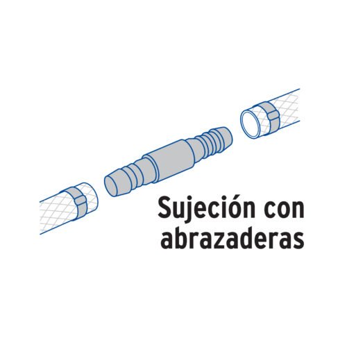 48556 - Cople reducido inserción de 3/4" x 1/2" de polipropileno