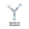 485572 48557 - Yee inserción 3/8" de polipropileno, Foset