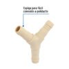 48560 - Yee inserción 1" de polipropileno, Foset