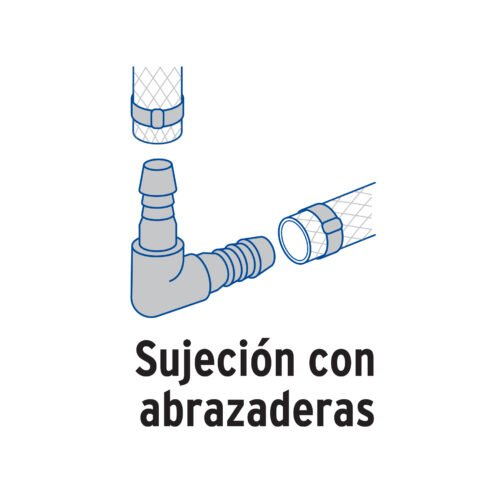 48564 - Codo 90° inserción de 1" de polipropileno, Foset