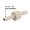 48565 - Juego de conectores de 3/8" de polipropileno, Foset