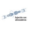 48565 - Juego de conectores de 3/8" de polipropileno, Foset