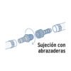 48567 - Juego de conectores de 3/4" de polipropileno, Foset