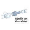 48576 - Adaptador inserción rosca exterior de 1"x 1", Foset
