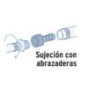 48578 - Adaptador hembra movible de polipropileno 3/4" x 1/2", Foset