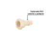 48580 - Adaptador inserción rosca interior de 1/2" x 1/2", Foset