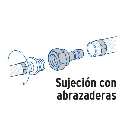 48581 - Adaptador inserción rosca interior de 3/4" x 3/4", Foset