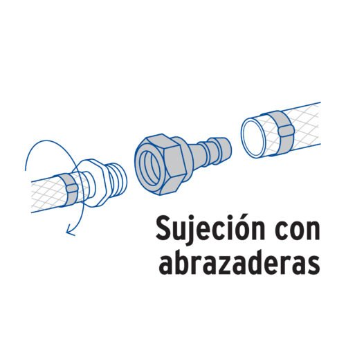 48582 - Adaptador inserción rosca interior de 1x1", Foset