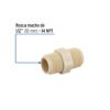 48583 - Niple corrido 1/2" de polipropileno, Foset