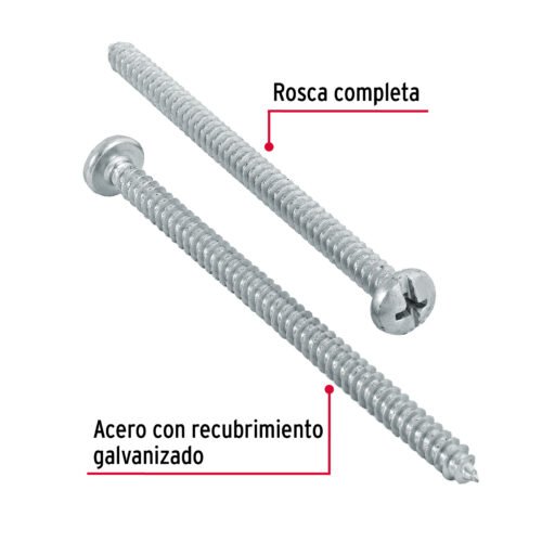 487281 48728 - Bolsa con 150 pijas para lámina, #10 x 3", FIERO