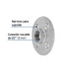 48737 48737 - Brida de acero galvanizado de 1/2", Foset