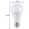 487942 48794 - Pack de 4 lámparas LED A19 12 W (equiv. 75 W), luz de día