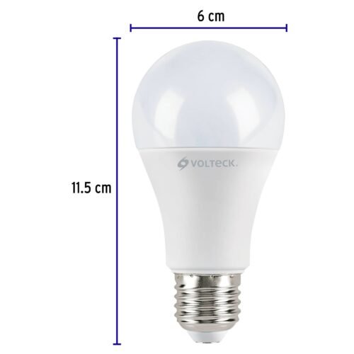 487942 48794 - Pack de 4 lámparas LED A19 12 W (equiv. 75 W), luz de día