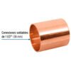 48852 - Cople de cobre 1-1/2", sin ranura, FOSET