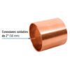 48853 - Cople de cobre 2", sin ranura, FOSET