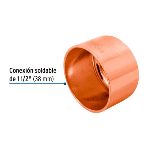 48855 - Tapón capa de cobre 1-1/2", FOSET