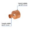 48866 - Reducción campana de cobre 1-1/4 x 1/2", FOSET