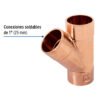 48894 - Yee sencilla de cobre 1", FOSET