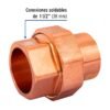 48902 48902 - Tuerca unión de latón cobrizado 1-1/2", FOSET