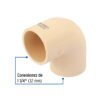 48926 - Codo 90° de CPVC de 1-1/4", FOSET