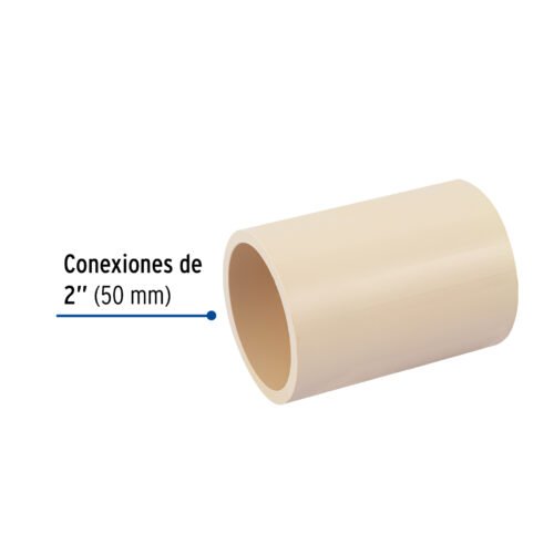 48934 - Cople de CPVC de 2", Foset