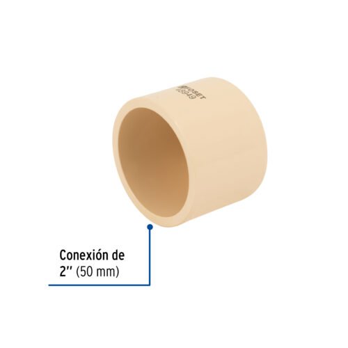 48949 - Tapon de CPVC 2", Foset