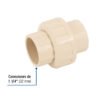 48950 - Tuerca unión lisa de CPVC 1-1/4", Foset