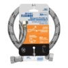 48965 - Manguera para boiler, acero inox, 1/2"x1/2", 60 cm, Foset