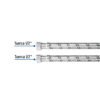 48966 - Manguera para boiler, acero inox, 1/2"x1/2", 80 cm, Foset