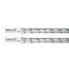 48968 - Manguera para boiler, acero inox, 1/2"x1/2", 150 cm, Foset