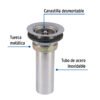 49043 - Contracanasta 2-1/2" inox, tipo bar, Foset