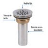49044 - Contrarejilla 2-1/2" inox, tipo bar, Foset